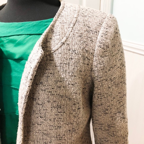 212 Collection Grey Tweed Blazer - Picture 4 of 8